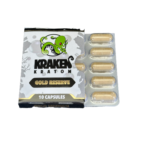 Kraken Gold Reserve 10ct Blister Pack - 12 Packs Per Display (B2B)