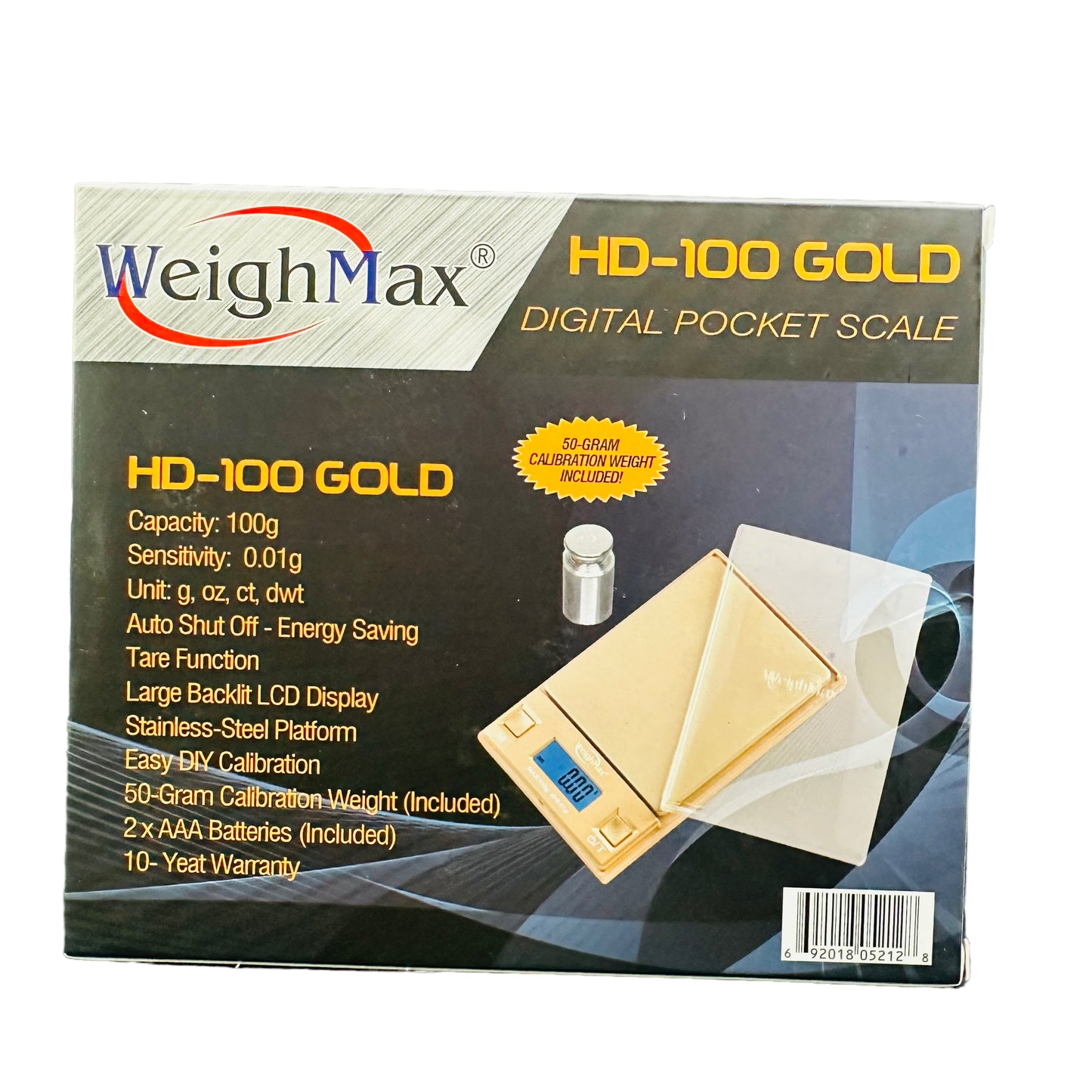 W-HD100 Gold by Weighmax (B2B)
