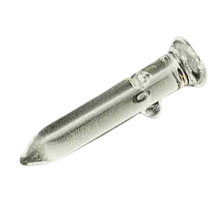 18mm, 2in, 9mm Super Duper Thick Clear Glass Nail (B2B)