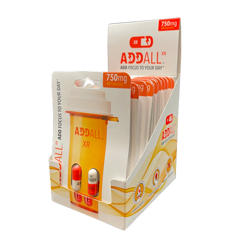 ADDALL XR 750mg 2ct Blister Pack - Box of 12 (B2B)
