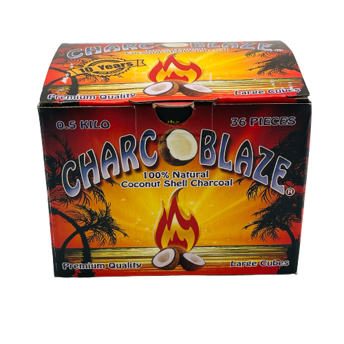 Charco Blaze Coconut Shell Charcoal Cubes - Size Options Available (Stores)