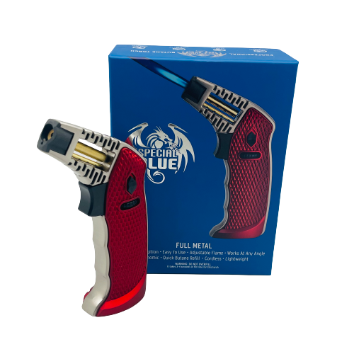 Full Metal Torch Lighter (Color Options Available) (B2B)