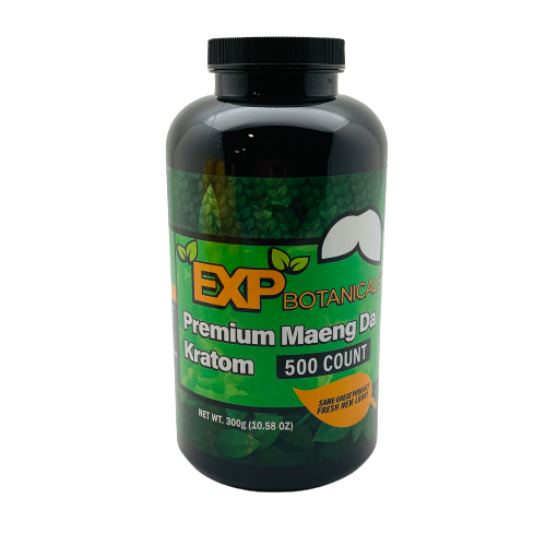 EXP Premium Maeng-Da Kratom Capsules (Options Available) (B2B)