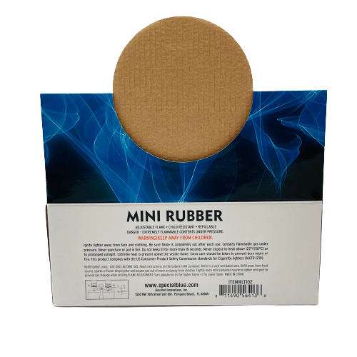 Mini Rubber Torch Lighters - 20ct Display (B2B)